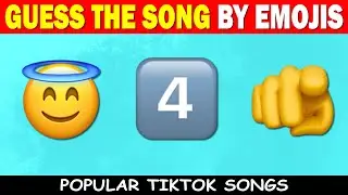 Guess The Song by Emojis | TikTok Songs (with Music 🎵🎵🎵)