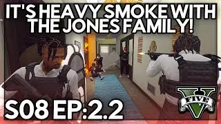 Episode 2.2: Its Heavy Smoke With The Jones Family! | GTA RP | Grizzley World Whitelist