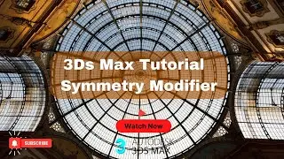 3ds Max Tutorial - Symmetry Modifier 