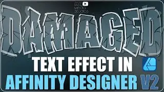 Create An Amazing Broken Text Effect In Affinity Designer V2