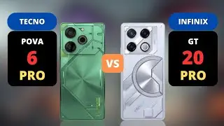 Tecno Pova 6 Pro 5G vs Infinix GT 20 Pro 5G | PHONE COMPARISON