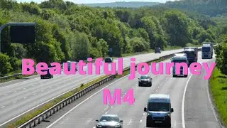 4K Drive on M4 2021 || Trees will never End even on Motorway | Bristol to London