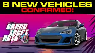 GTA 6: 8 New Vehicles Confirmed