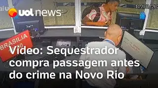 Sequestro no Rio: Vídeo mostra sequestrador comprando passagem antes de fazer reféns em ônibus