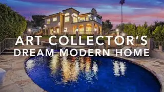 Inside an Art Collector's Dream Modern Home