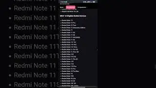 Miui 14 and Android 13 Eligible devices #xiaomi #miui14 #android13