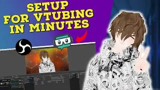 Setting Up Your Vtubing Model In OBS Using Vseeface, VUP and more - Fast OBS VTuber Setup