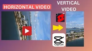 How To Convert Horizontal  To Vertical  Video On CapCut PC| How to resize video for YouTube Shorts