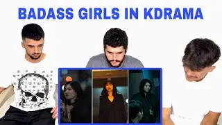 FNF REACTS to Badass Female Lead in Kdrama tiktok compilation