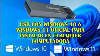 ✔Dónde Obtener Windows 11 o Windows 10 y Cargarlo en una USB | Paso a Paso [2022]