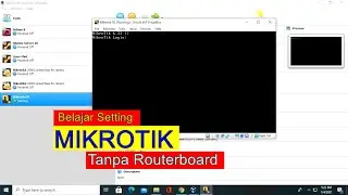 Belajar Setting Mikrotik pake Winbox tanpa Routerboard