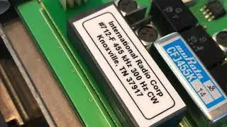 CW QSO Parks on the Air - New filter in Yaesu FT817 QRP