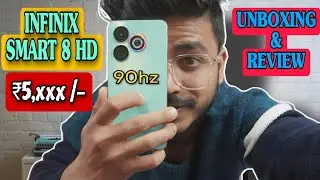 Infinix Smart 8 HD Unboxing & Full Detailed Review 🔥🔥💯