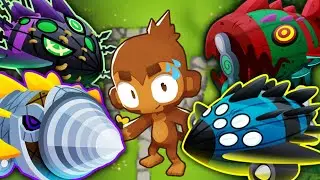 Can YOU Beat ALL 4 Bosses AT ONCE? (Bloons TD 6)