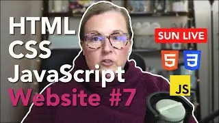 LIVE ✦ Build a Blog Website with HTML, CSS & JavaScript ✦ Part 7