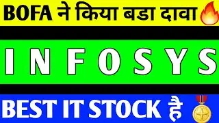 INFOSYS SHARE BREAKOUT | INFOSYS SHARE LATEST NEWS | INFOSYS SHARE PRICE TARGET