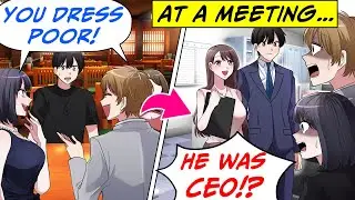 I Was Teased But We Met Again at a Meeting With the Business Partner, and...[RomCom, Manga Dub]