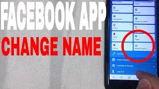 ✅  How To Change Your Name On Facebook App 🔴