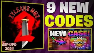 💥NEW CODES!!💥 ZYLEAK'S MM2 CODES 2024 || SEPTEMBER 2024 UPDATE || 100% WORKING CODES FOR ZYLEAKS MM2