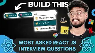 React JS Interview Questions ( Multi Select Search ) - Frontend Machine Coding Interview Experience