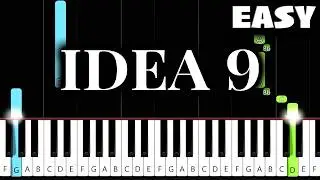 Gibran Alcocer - Idea 9 - EASY Piano Tutorial