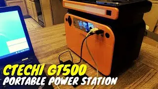 CTECHi GT500 500w Portable Power Station [518Wh, 162000mAh, LiFePO4]