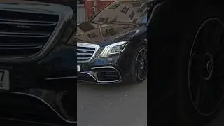 Mercedes S63 AMG и красивый выхлоп! #реки #sharkcoolcars #carspotting #automobile #выхлоп #cars #rek