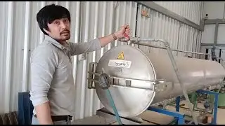 STUZAMA II - WOOD STEAMING PLANT MACHINE FOR WOOD BENDING