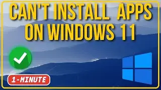 Can't install an app on Windows 11 due to Microsoft not allowing installing apps