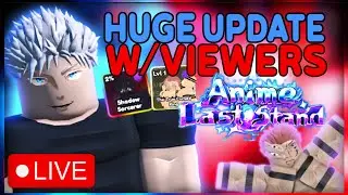 Playing The Jujutsu Kaisen Update *LIVE* Anime Last Stand