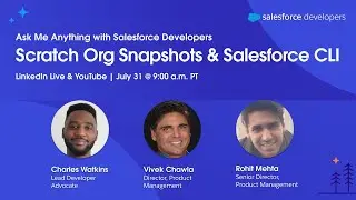 Summer 24 Scratch Org Snapshots & Salesforce CLI: Ask Me Anything