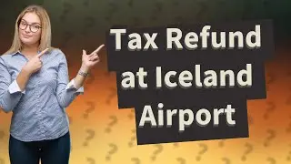 How do I get my tax refund from Iceland airport?