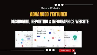 Make a Website for Report Sharing, Infographics and Dashboard | Advanced Reporting Website | Umetric