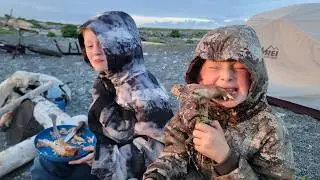 3 Days Camping, Hunting & Fishing on Remote Island in Alaska