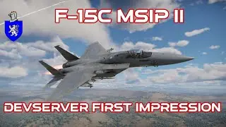 Dev Server First Impression : F-15C MSIP II