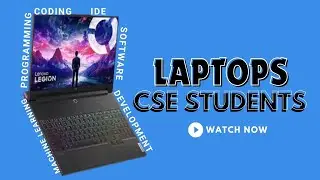 Top 5 Best Laptops for CSE, Laptop for AI, Machine Learning, Coding,  Android Studio, Deep Learning