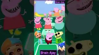 Peppa Pig vs Zombie Scary vs Simonson X Coffin Dance Tiles Hop 326