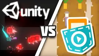 Игра в Unity против игры в Pocket Code на телефоне