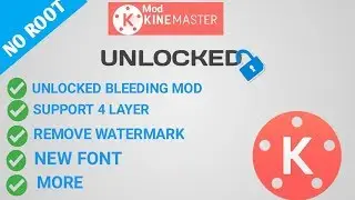 Kinemaster 4.7.1 Mod | Kinemaster No watermark, Unlocked Blending Mod 🔥 2018