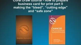 Preparing design for print - How to make so called bleed, cutting edge and safe zone in Corel Draw