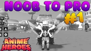 NOOB TO PRO #1 EN ANIME HEROES SIMULATOR ROBLOX