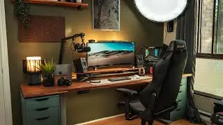 Modern Desk Setup Makeover For a Software Engineer at Expedia!