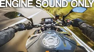 riding YAMAHA MT-10 - incredible stock sound!!! [RAW Onboard]