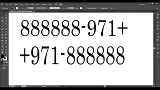 How to Fix Moving Backward When typing Numeric Character with Space or Symbols in Illustrator CC