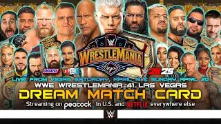 WWE WrestleMania 41 - Dream Card [v6]