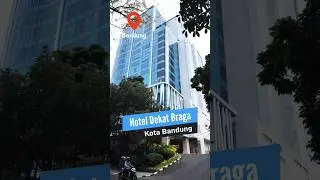 Hotel nyaman ini dekat Kawasan  Braga Bandung #shorts