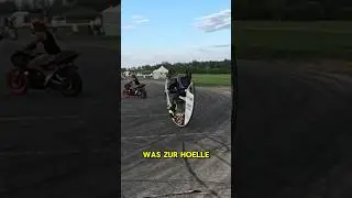 Backflip Roller 🤣 #supermoto #motovlog