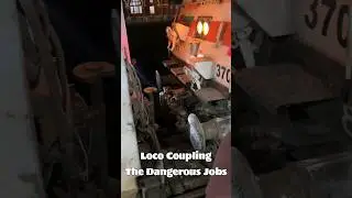 Locomotive Coupling - The Dangerous Jobs 😨😨