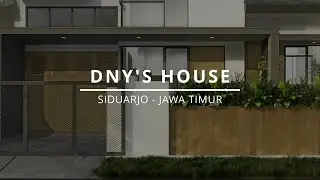 Desain Rumah Modern Minimalis Mr. DN Sidoarjo Jawa Timur