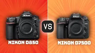 Nikon D850 vs Nikon D7500: Which Camera Is Better? (With Ratings & Sample Footage)